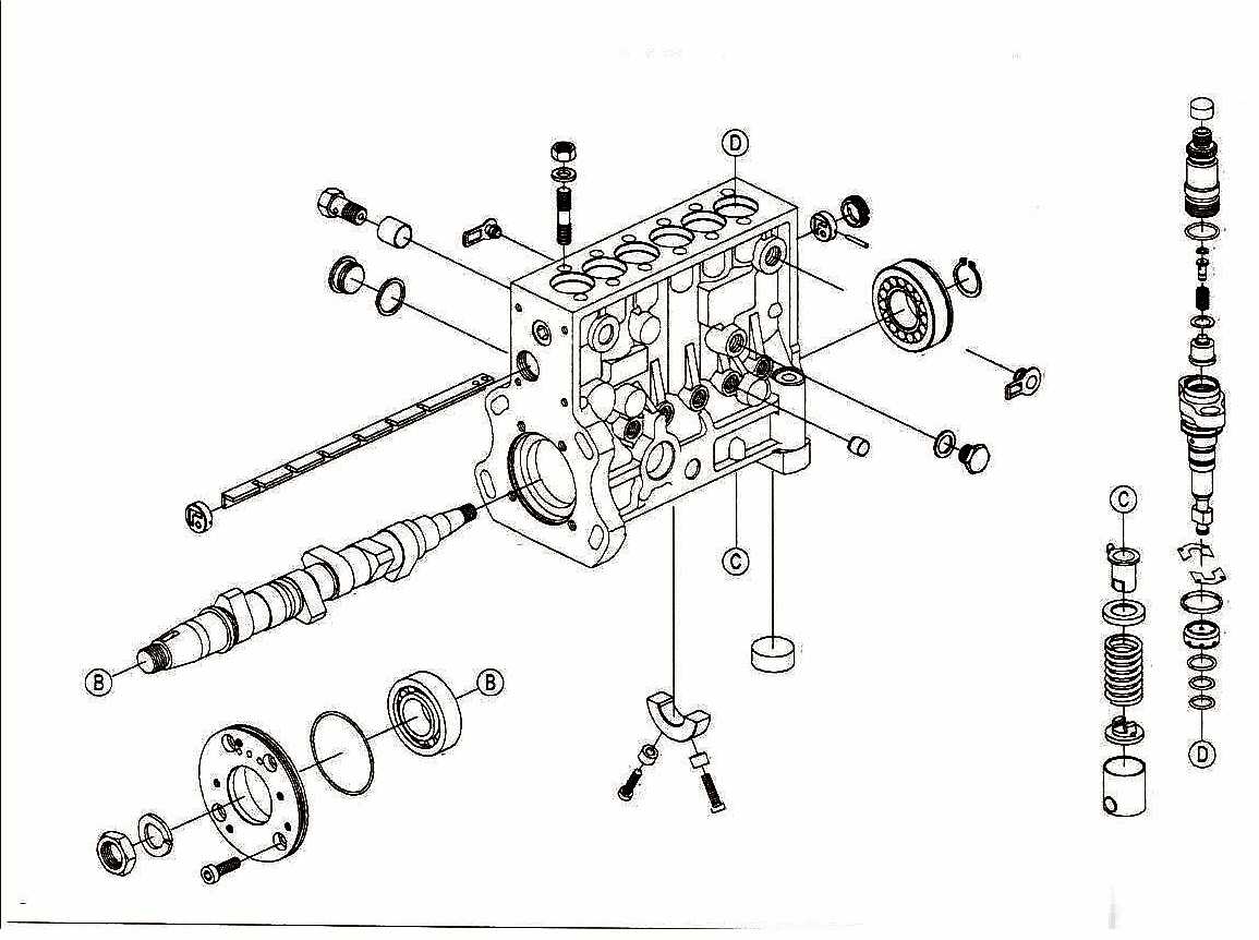 Bosch P7100 Fuel Pump Diagrams