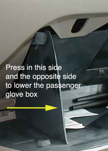 Passenger Glovebox